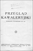 Strona tytu�owa Przeg.Kaw. 10/24. Skan dzi�ki uprzejmo�ci redakcji Nowego Przeg. Kaw.